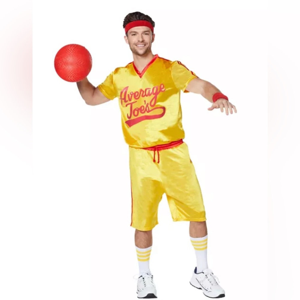 Spirit Yellow and Red Average Joe's Costume
